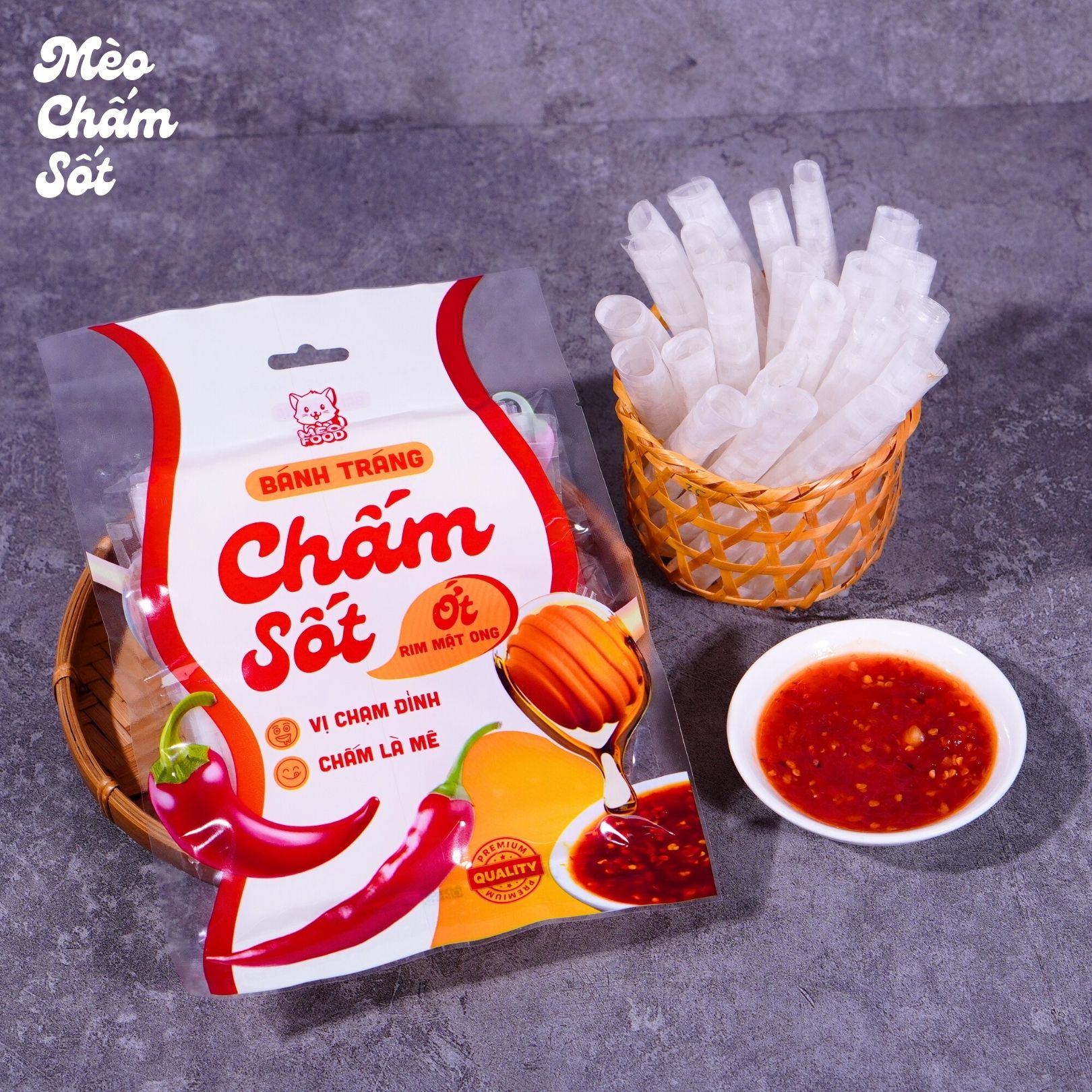 BT Chấm Sốt Ớt Rim Mật Ong